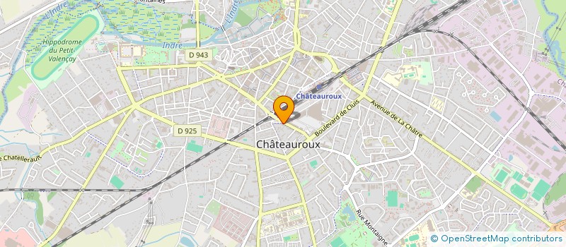 localisation de l'entreprise PCB PRESTA à CHATEAUROUX
