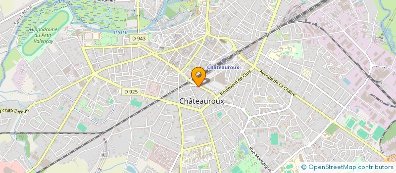 localisation de l'entreprise PCB SECURITE à CHATEAUROUX