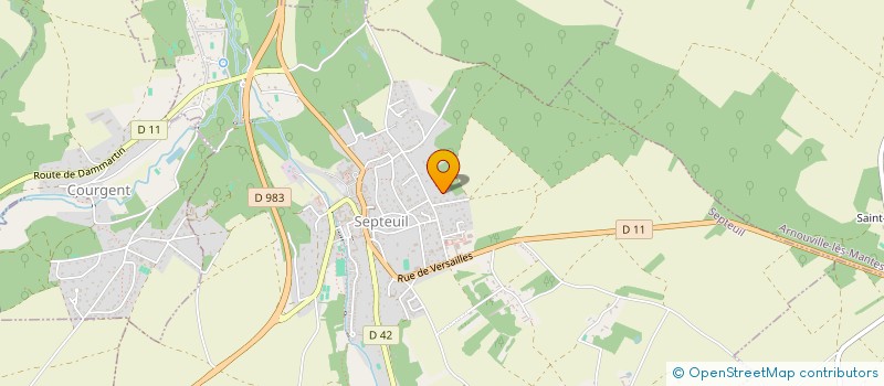 localisation de l'entreprise PCBG  SEPTEUIL