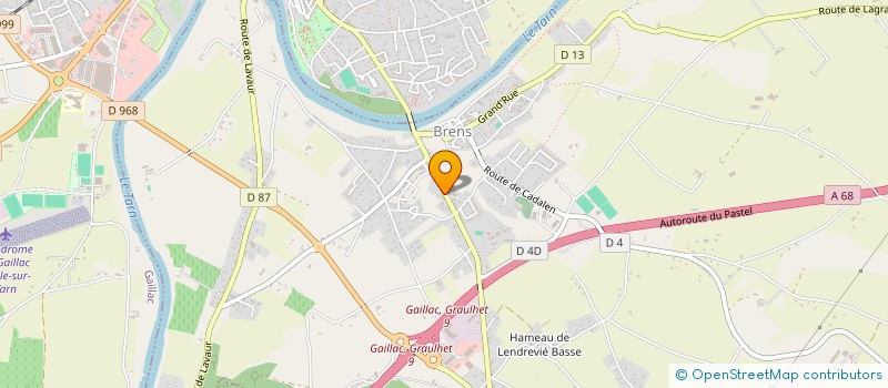 localisation de l'entreprise PCCJP  BROZE