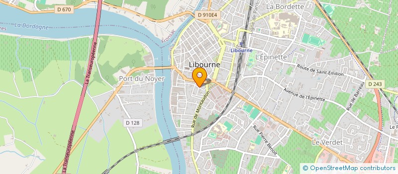 localisation de l'entreprise PCCL CONSULTING  LIBOURNE