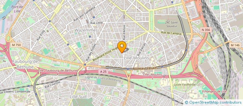 localisation de l'entreprise PCCN 59 à LILLE