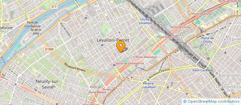 localisation de l'entreprise PCD à LEVALLOIS-PERRET