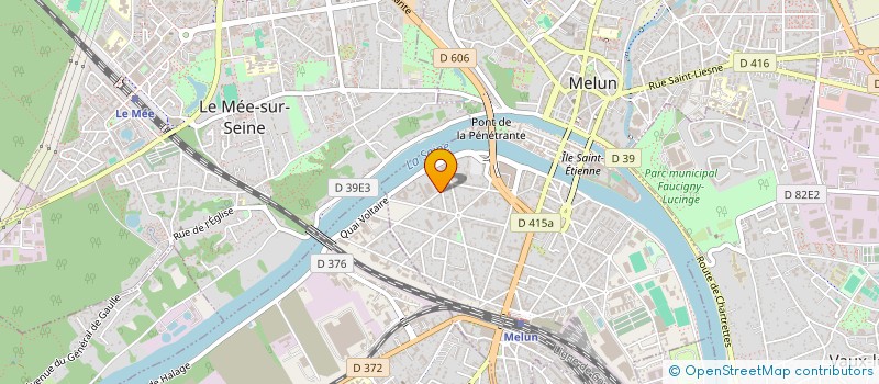 localisation de l'entreprise PCD DISTRIBUTION à MELUN