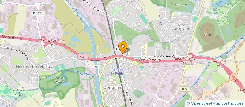 localisation de l'entreprise PCE à FLERS-EN-ESCREBIEUX