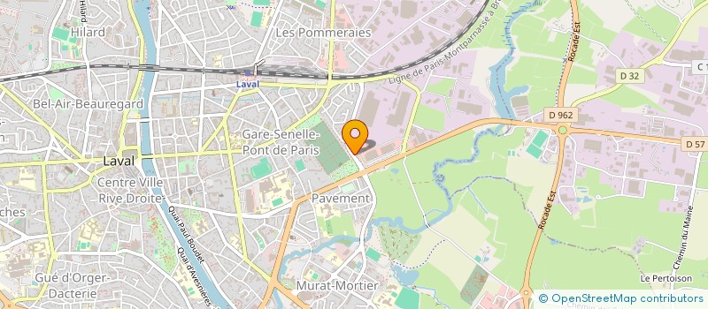 localisation de l'entreprise PCE 53 à LAVAL
