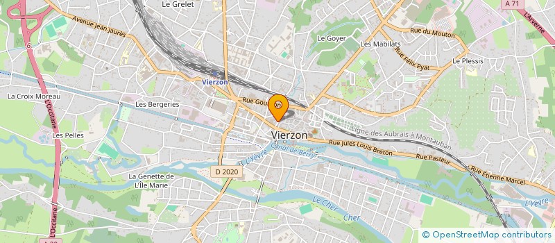 localisation de l'entreprise PCE PLASTIQUE ET COMPOSITES ENGENEERING  VIERZON