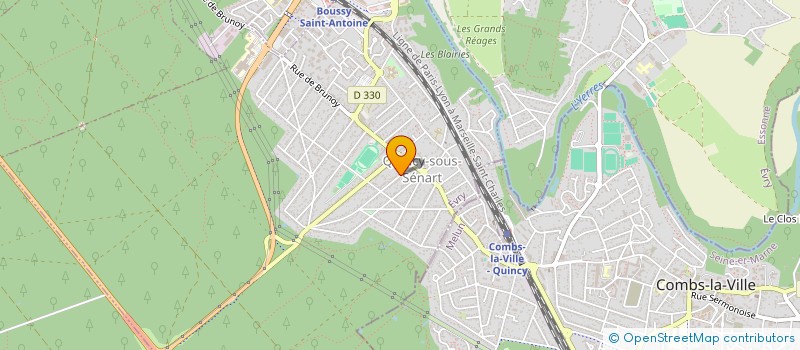 localisation de l'entreprise PCEPC à QUINCY-SOUS-SENART