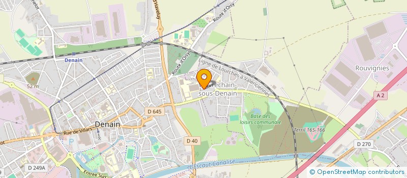 localisation de l'entreprise PCF CELLULE HENRI LEROY  WAVRECHAIN-SOUS-DENAIN