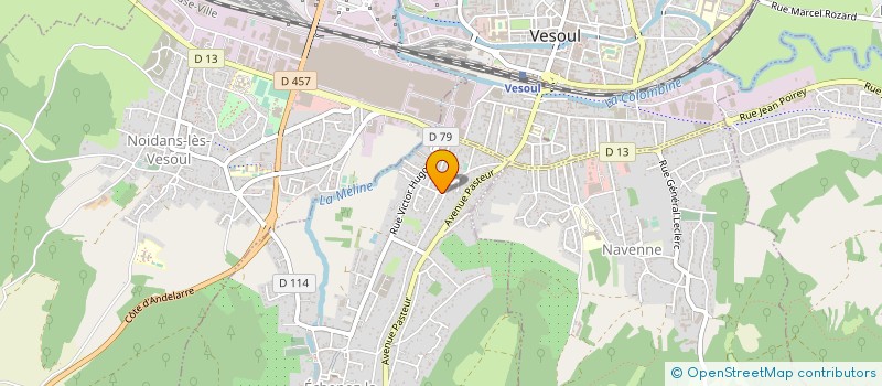 localisation de l'entreprise PCFC à ECHENOZ-LA-MELINE