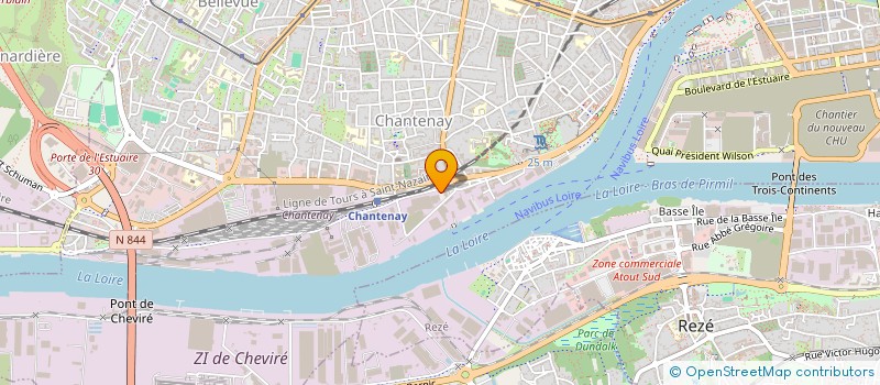 localisation de l'entreprise PCG à NANTES
