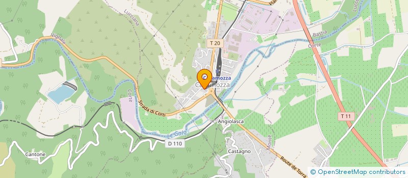 localisation de l'entreprise PCG à LUCCIANA