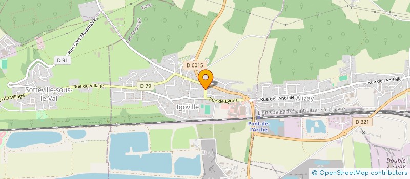 localisation de l'entreprise PCG-ACP  IGOVILLE