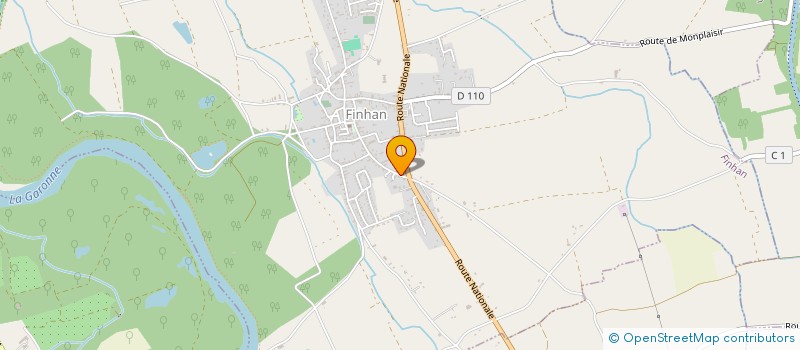 localisation de l'entreprise PCG IMMO  FINHAN