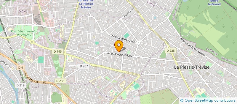 localisation de l'entreprise PCGE PLOMBERIE CHAUFFAGE GAZ ELECTRICITE à CHAMPIGNY-SUR-MARNE