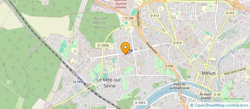 localisation de l'entreprise PCH à MELUN
