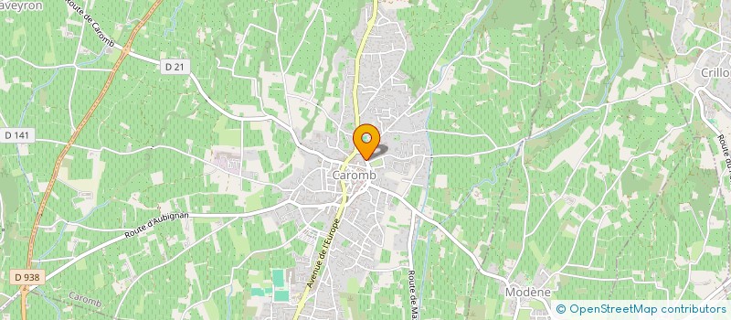 localisation de l'entreprise PCH PROJECT MANAGEMENT à AVIGNON