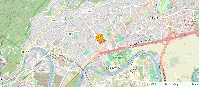 localisation de l'entreprise PCHELA  GRENOBLE