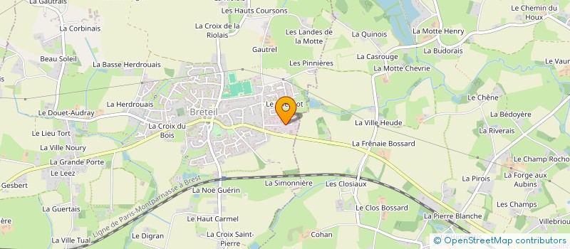 localisation de l'entreprise PCHL MOTOCULTURE à BRETEIL