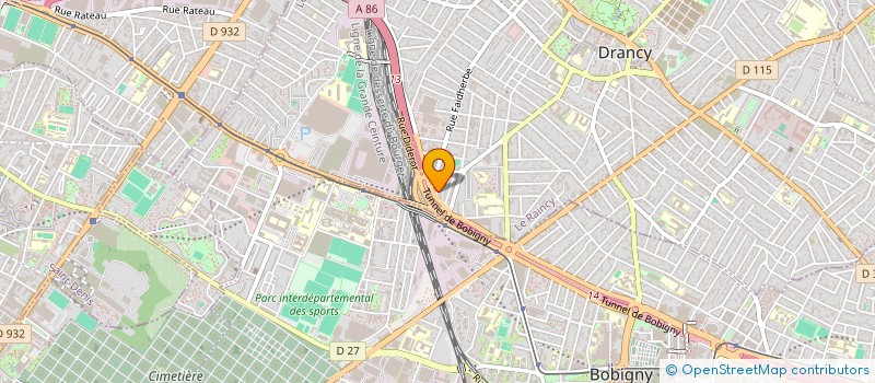 localisation de l'entreprise PCI à DRANCY