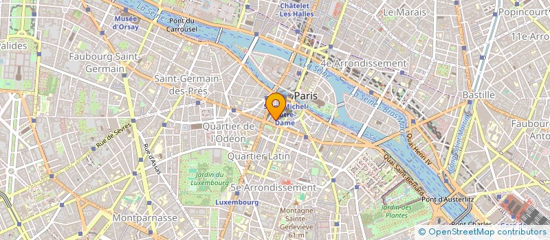 localisation de l'entreprise PCI ENTREPRISE à PARIS