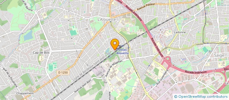 localisation de l'entreprise PCI EXPERT à PESSAC