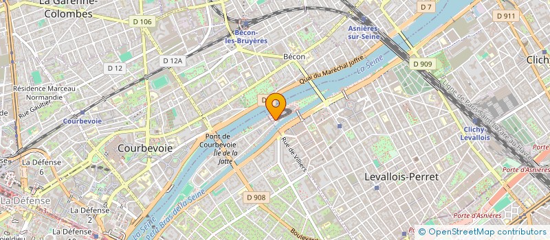localisation de l'entreprise PCJ à LEVALLOIS-PERRET
