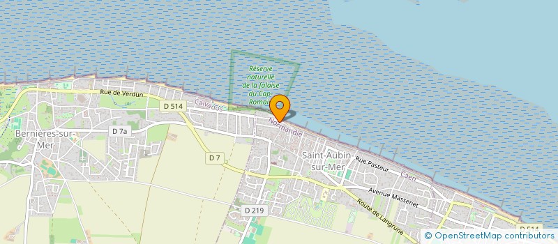 localisation de l'entreprise PCJ  SAINT-AUBIN-SUR-MER