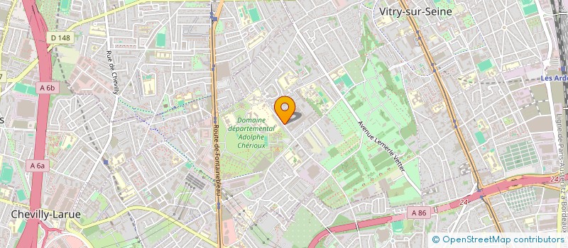 localisation de l'entreprise PCJB à VITRY-SUR-SEINE