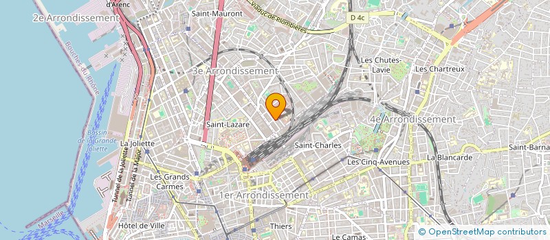 localisation de l'entreprise PCK CARTON à MARSEILLE