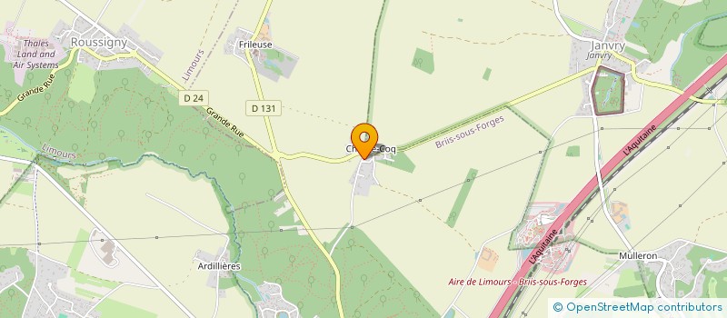 localisation de l'entreprise PCK PRESTATIONS à BRIIS-SOUS-FORGES