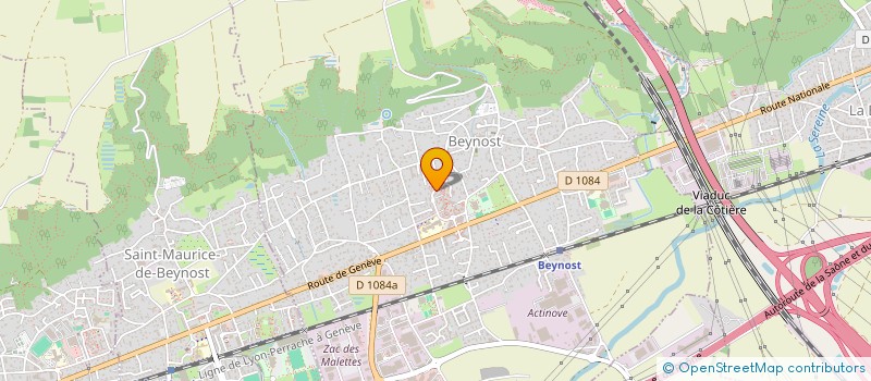 localisation de l'entreprise PCL CONSULTING  BEYNOST