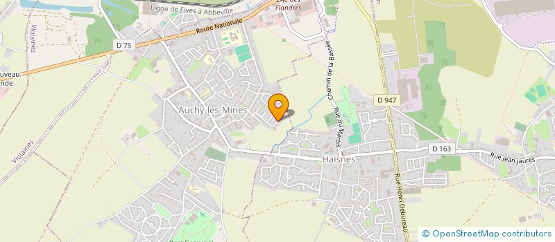 localisation de l'entreprise PCLK à AUCHY-LES-MINES