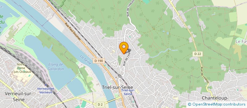 localisation de l'entreprise PCLM  TRIEL-SUR-SEINE