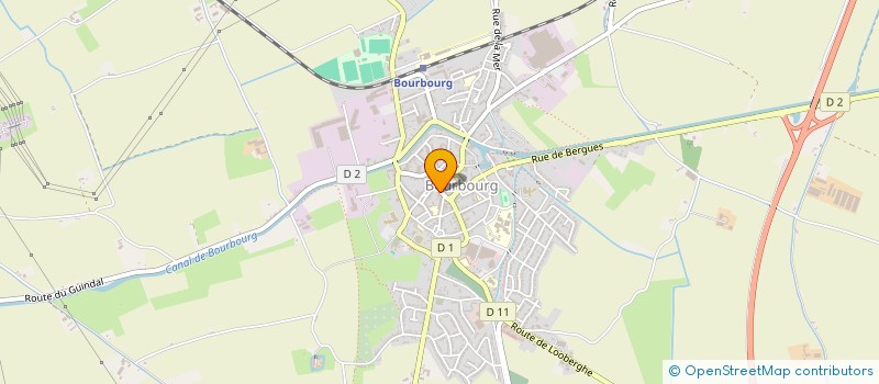 localisation de l'entreprise PCM  BOURBOURG