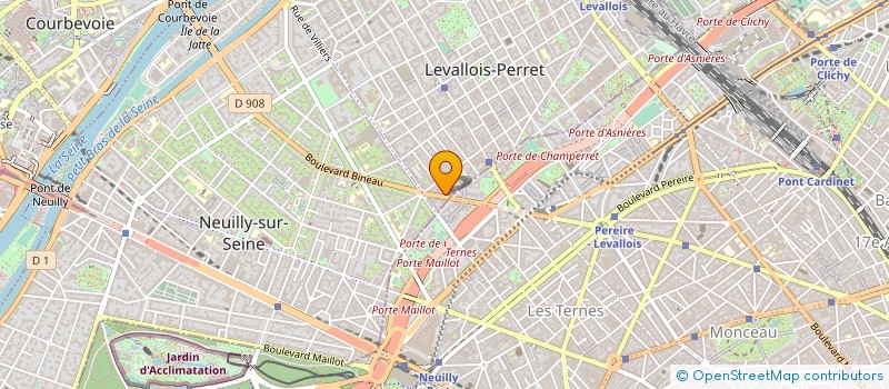 localisation de l'entreprise PCM à LEVALLOIS-PERRET