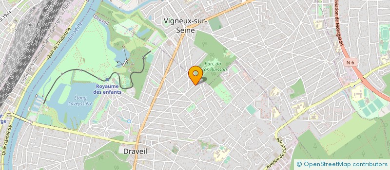 localisation de l'entreprise PCM à DRAVEIL