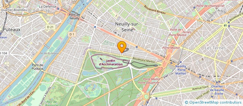 localisation de l'entreprise PCM à NEUILLY SUR SEINE