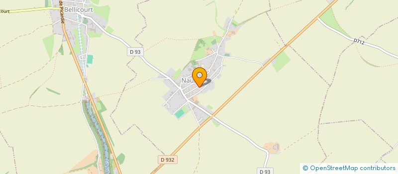 localisation de l'entreprise PCM PALETTES  NAUROY