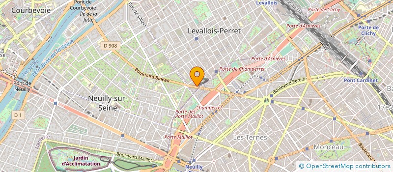 localisation de l'entreprise PCM TECHNOLOGIES  LEVALLOIS-PERRET