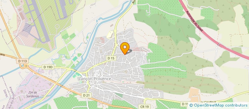 localisation de l'entreprise PCM2 CUSTOMS  LANCON-PROVENCE