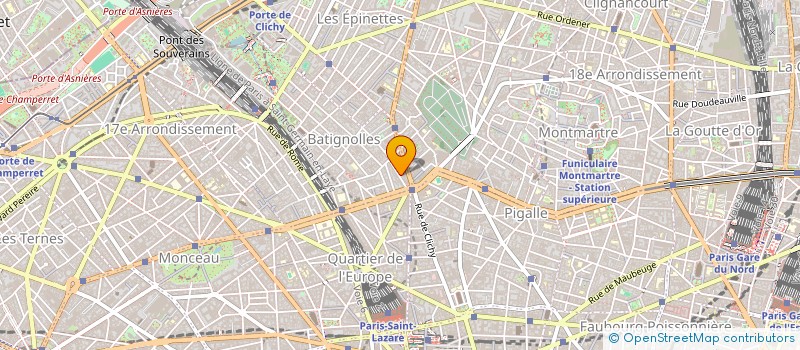 localisation de l'entreprise PCMARKET VILLENEUVE LA GARENNE  PARIS 17