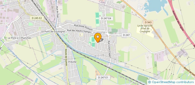 localisation de l'entreprise PCMD  COULOGNE