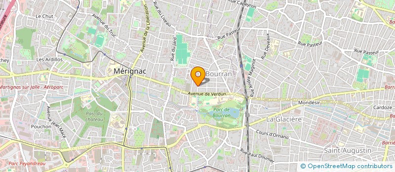 localisation de l'entreprise PCMH GROUPE  MERIGNAC