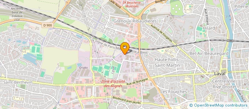 localisation de l'entreprise PCMI à LAVAL
