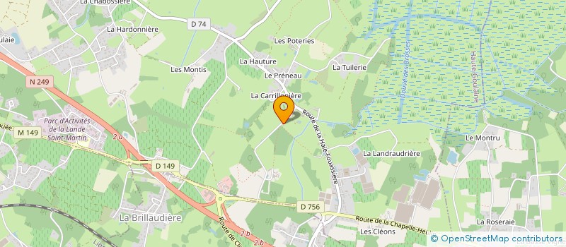 localisation de l'entreprise PCMV à HAUTE-GOULAINE