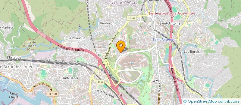 localisation de l'entreprise PCNG à MARSEILLE