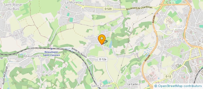 localisation de l'entreprise PCO-CONSEIL  SAINT-CASSIEN