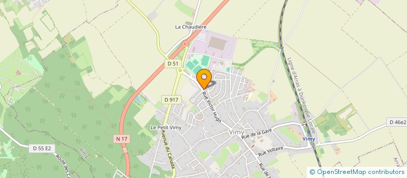 localisation de l'entreprise PCOST SERVICES  VIMY