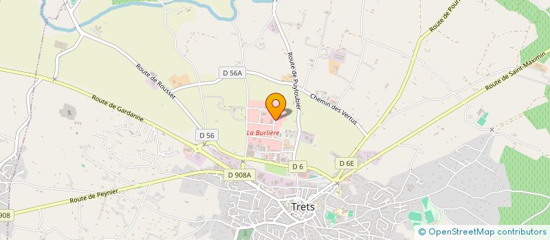 localisation de l'entreprise PCPV à TRETS